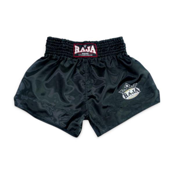 RAJA ラジャ キックパンツ ムエタイ ショーツ RTB29-11 RAJA MuayThai Shorts (Black)